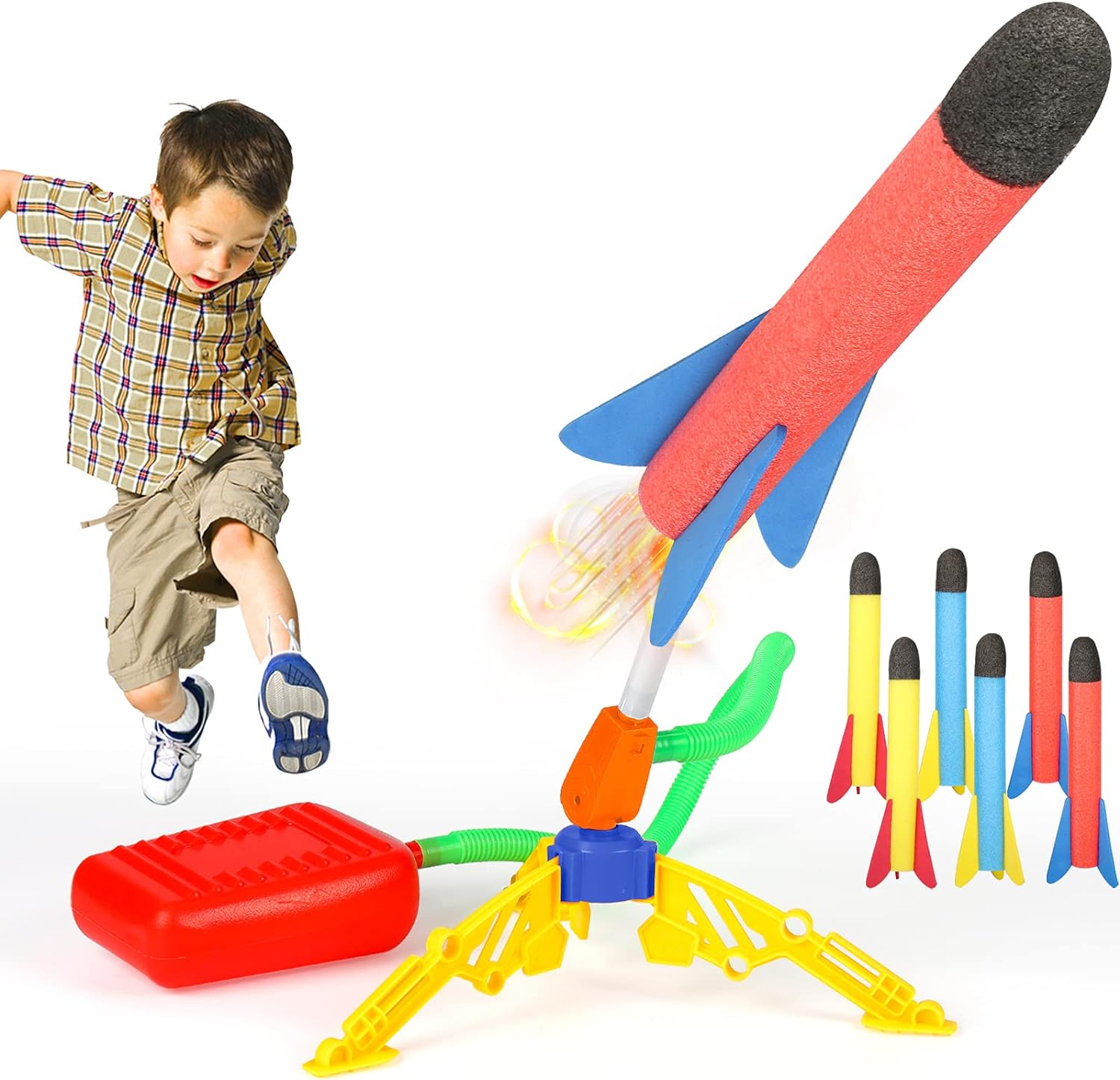 Jouet fusée - Double fusée - En mousse Eva - Pour enfants à partir de 3 ans - Jeux - Jouets Jouet fusée - Double fusée - En mousse Eva - Pour enfants à partir de 3 ans - Jeux - Jouets