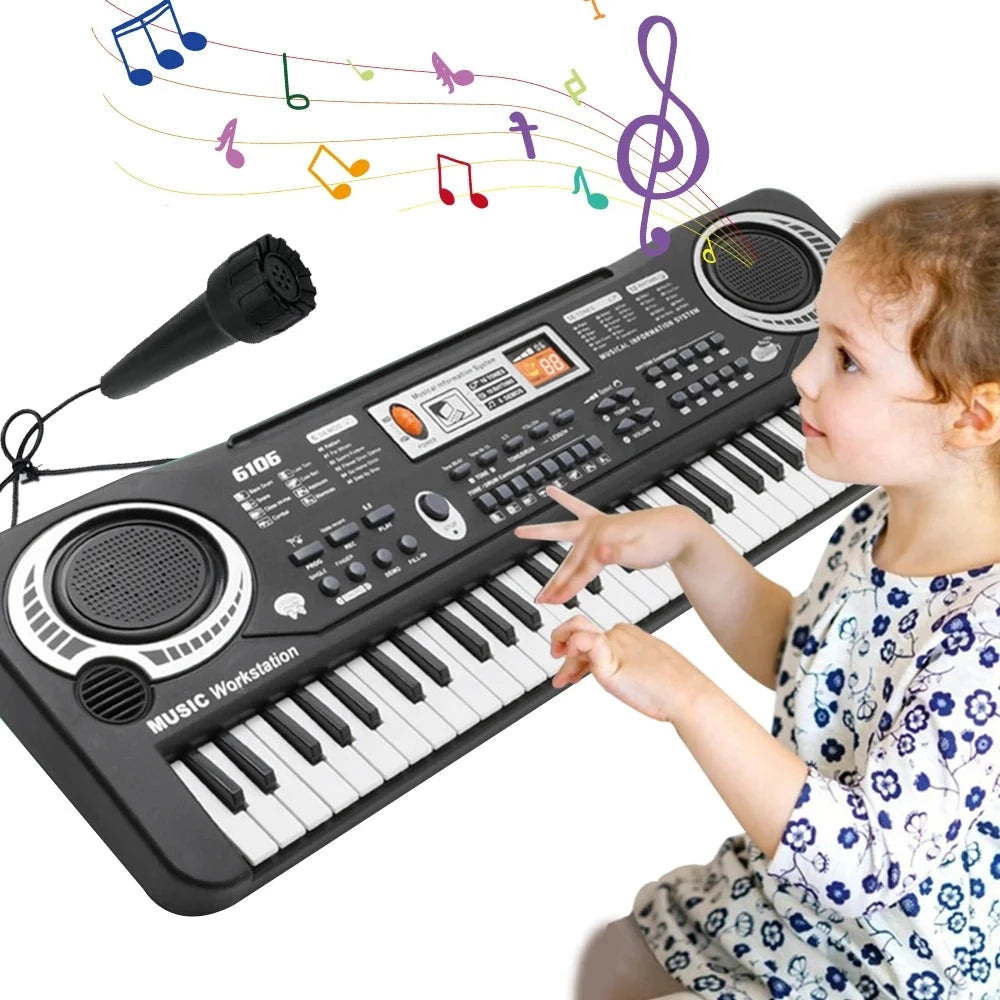 Docam Clavier De Piano Pour Enfants, 37 Touches Piano Musical Pour Enfants Avec Microphone Jouets Educatifs Multifonctions El Amz Docam Clavier De Piano Pour Enfants, 37 Touches Piano Musical Pour Enfants Avec Microphone Jouets Educatifs Multifonctions El Amz