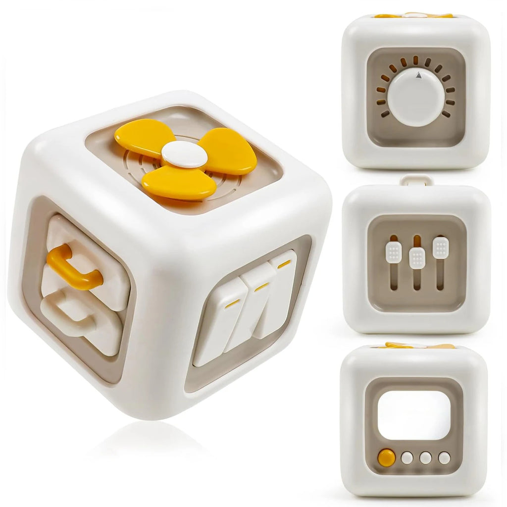 weirtoya Montessori Jouet à partir de 1 an, cube de motricité, Busy Board à partir de 1 an, activité en avion, jouet sensoriel pour bébé, cadeau pour les tout-petits, favorise la motricité weirtoya Montessori Jouet à partir de 1 an, cube de motricité, Busy Board à partir de 1 an, activité en avion, jouet sensoriel pour bébé, cadeau pour les tout-petits, favorise la motricité