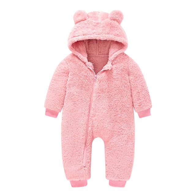 Levi's Combinaison Bébé Sherpa LVN Bear - Capuche Oreilles Ours, 100% Polyester Doux