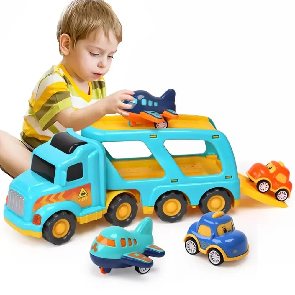 Avion Jouet Enfant, 21 PCS Avions Jouets Transporteur de Voiture Ensemble,Jouet Avion Jouet Enfant, 21 PCS Avions Jouets Transporteur de Voiture Ensemble,Jouet