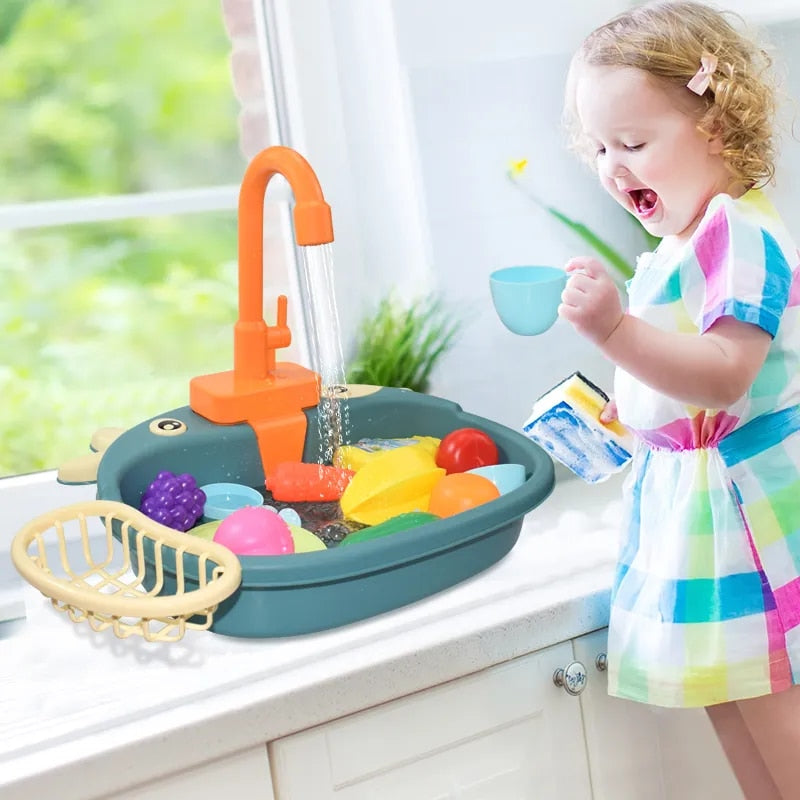 Langgg Évier Jouet Électrique Eau Recyclage Lave-Vaisselle Enfants Cosplay Simulation Responsabilité Jouets Cuisine Jouet Accessoires Rouge Langgg Évier Jouet Électrique Eau Recyclage Lave-Vaisselle Enfants Cosplay Simulation Responsabilité Jouets Cuisine Jouet Accessoires Rouge