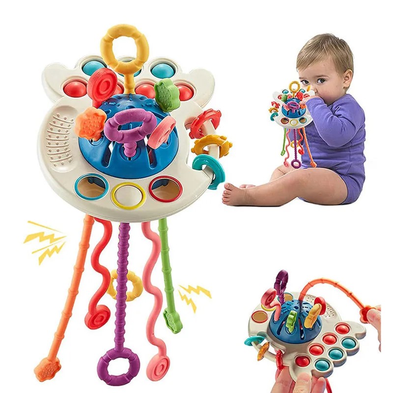 Baby Sensory Pull Rope Toy β Pour Les Petits