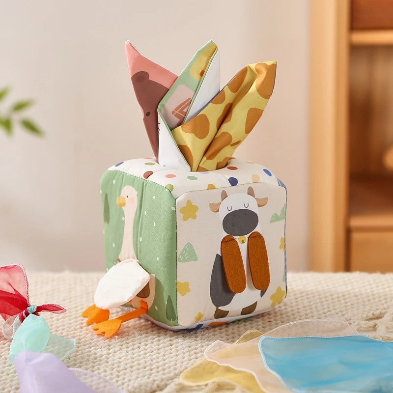Boîte à Mouchoirs Montessori Bébé – Pour Les Petits Boîte à Mouchoirs Montessori Bébé – Pour Les Petits
