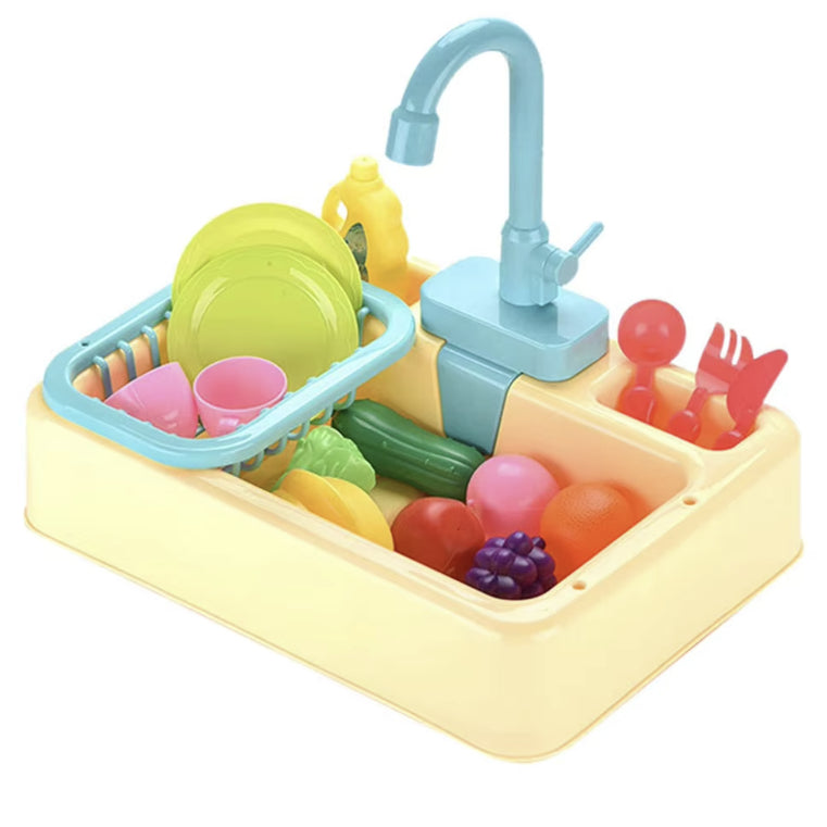 Ensemble de Jouets pour évier de Cuisine pour Enfants avec Jeu de pêche Vaisselle Robinet pour Leau Courante Play Food Accessoires Jouets de Jeu de Rôle Cadeaux Éducatifs pour Enfants Ensemble de Jouets pour évier de Cuisine pour Enfants avec Jeu de pêche Vaisselle Robinet pour Leau Courante Play Food Accessoires Jouets de Jeu de Rôle Cadeaux Éducatifs pour Enfants