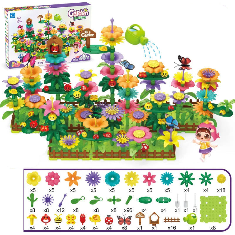 Jeu construction fleurs
jeu d'assemblage petite fleur	
jouet fleur
Fleur bloc de construction
Jouet fleur bebe
jouet fleur enfant