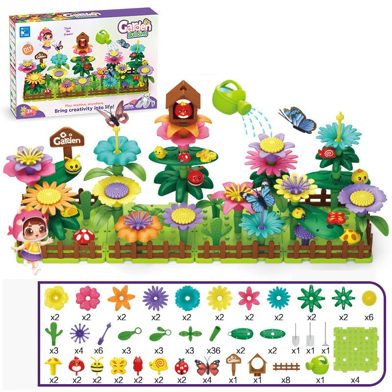 Jeu construction fleurs
jeu d'assemblage petite fleur	
jouet fleur
Fleur bloc de construction
Jouet fleur bebe
jouet fleur enfant