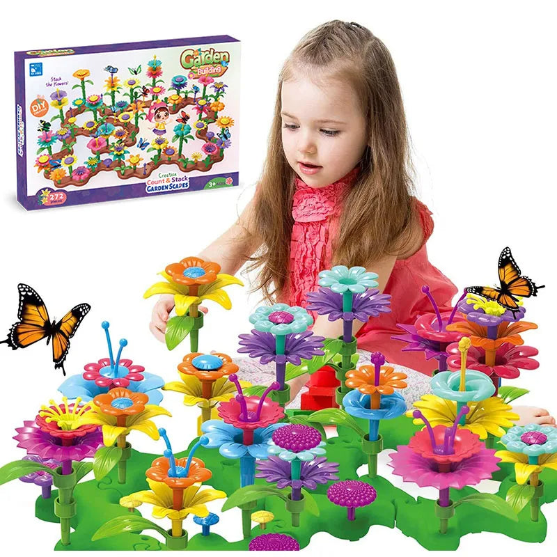 Jeu construction fleurs
jeu d'assemblage petite fleur	
jouet fleur
Fleur bloc de construction
Jouet fleur bebe
jouet fleur enfant