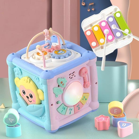 Boite Musicale Multifonction - Pour Les Petits - jouet pour enfant, jouet bébé, puzzle pour enfant, jouet fille, jouet garcon