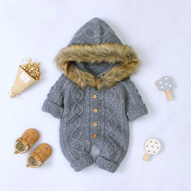 Barboteuse Bébé - Combinaison En Tricot combinaison tricot bébé garçon combinaison tricot bébé fille