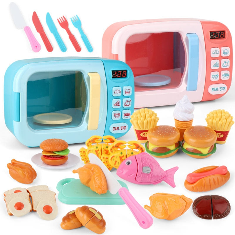 Jouet Simulation Cuisine Microonde Enfant - Pour Les Petits - jouet pour enfant, jouet bébé, puzzle pour enfant, jouet fille, jouet garcon
