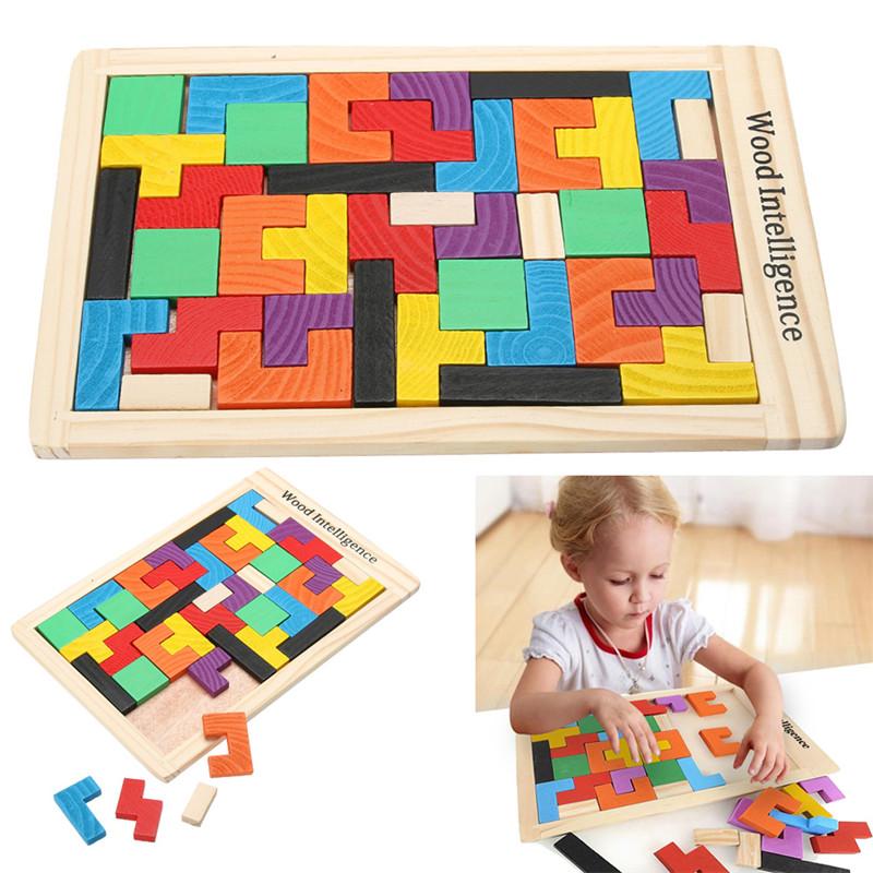 Puzzle Tetris - Puzzle Enfant - Pour Les Petits - jouet pour enfant, jouet bébé, puzzle pour enfant, jouet fille, jouet garcon